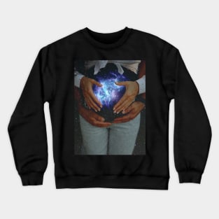 Give Birth To The Galaxy Crewneck Sweatshirt